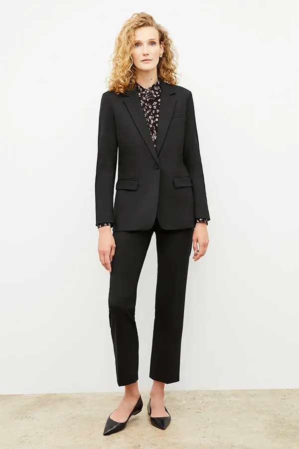 Yiyan Classic Blazer 1.0 - Wool Twill :: Black