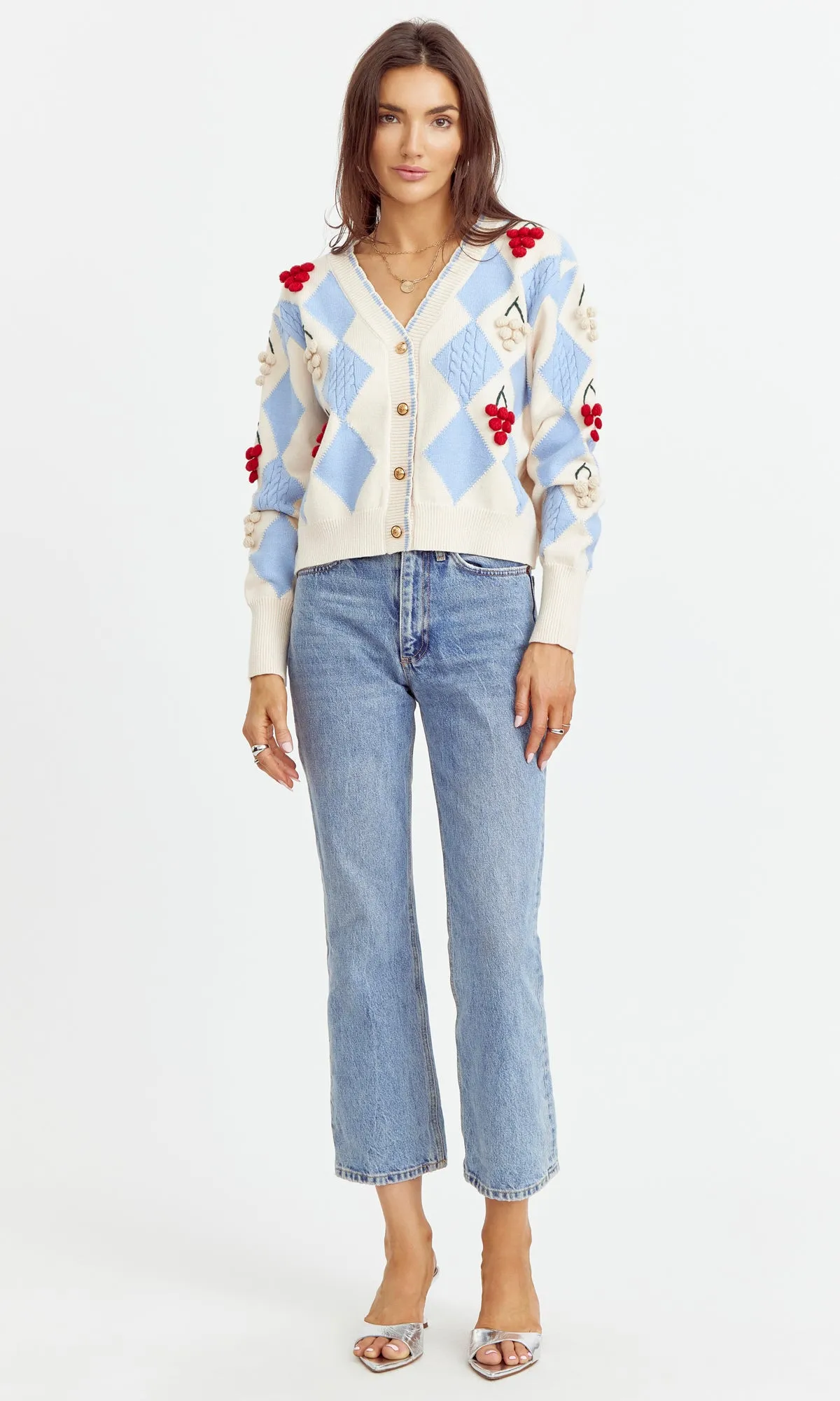 Zena Pom Pom Cardigan