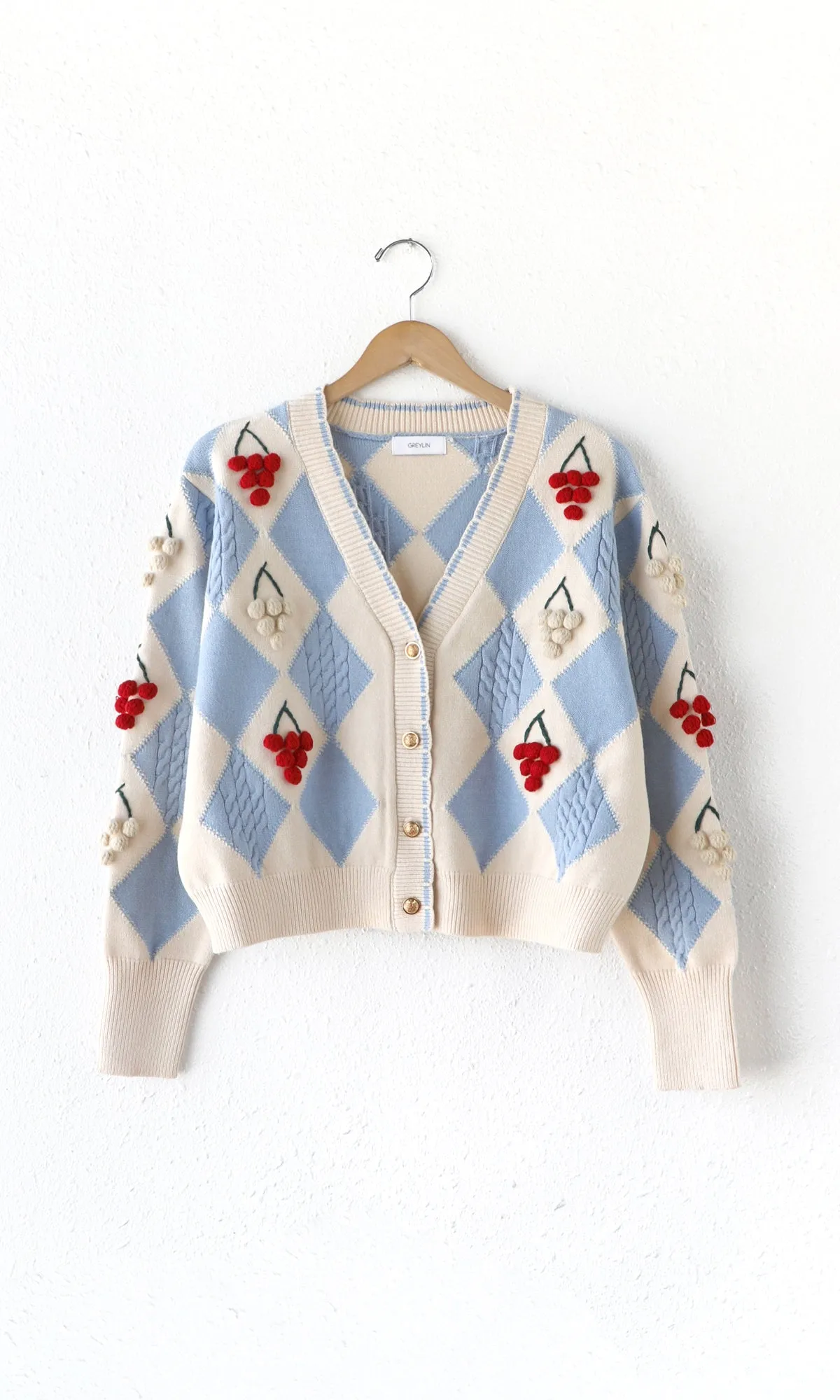 Zena Pom Pom Cardigan