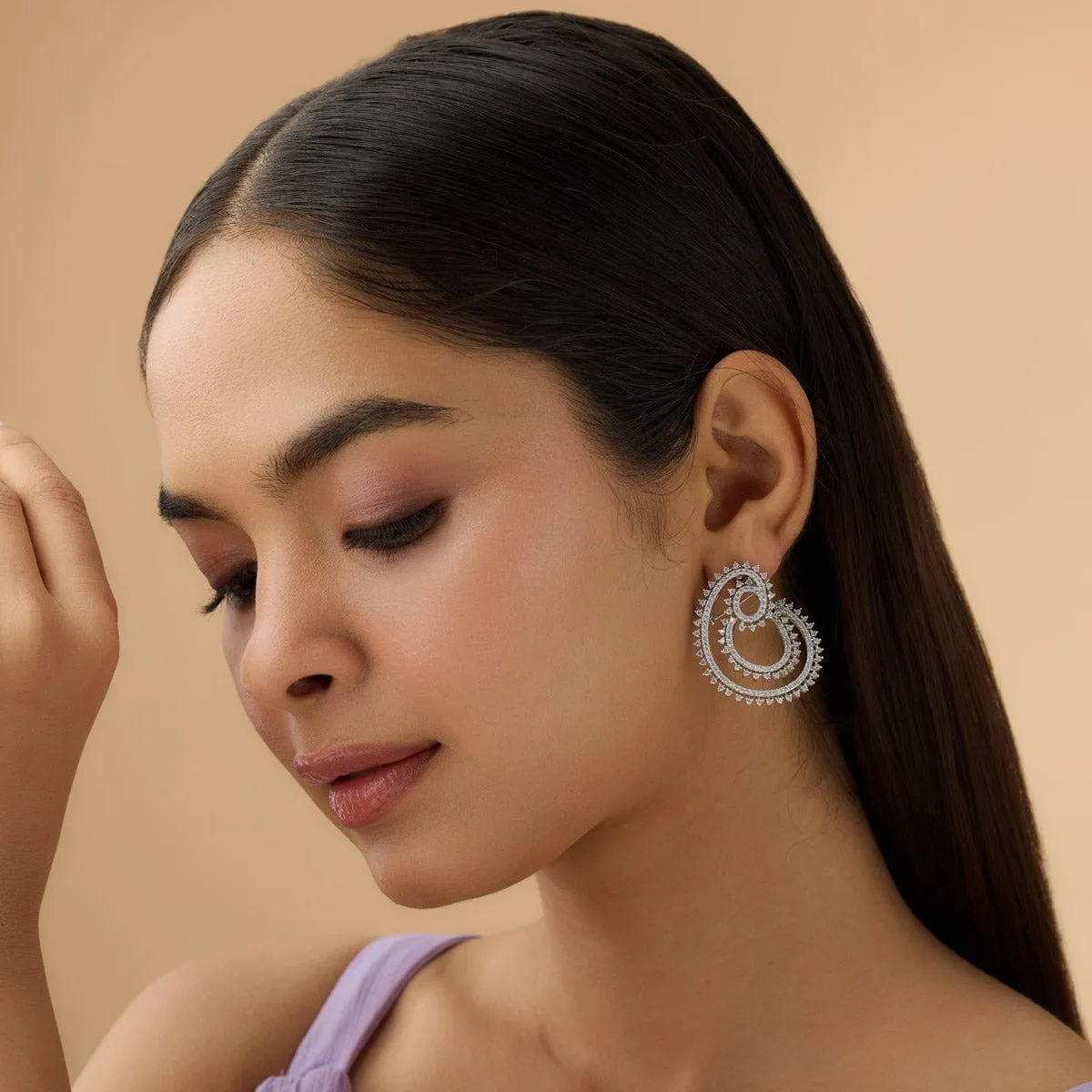 Zircon Earring 173127